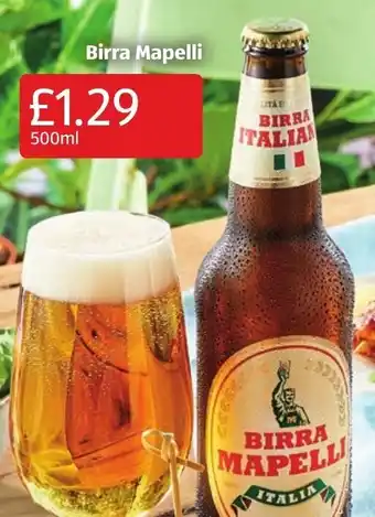 Aldi Birra Mapelli 500ml offer
