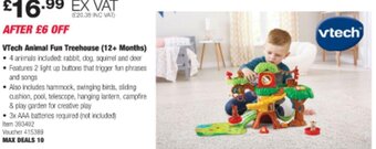 Costco VTech Animal Fun Treehouse offer