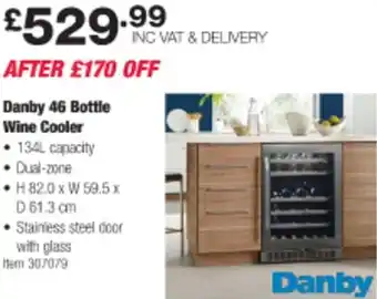 Costco Dandy 46 Bottle Wine Cooler offer