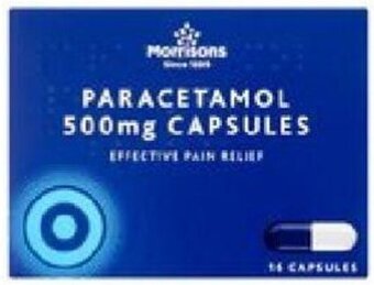 Morrisons Morrisons Paracetamol 500Mg Capsules offer