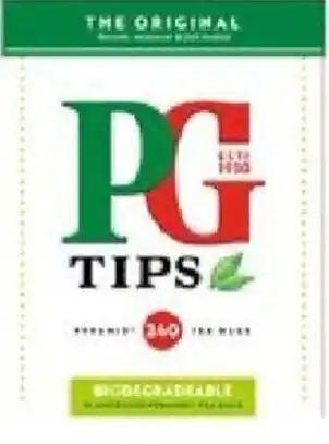 Morrisons PG Tips Original Tea Bags 696g offer