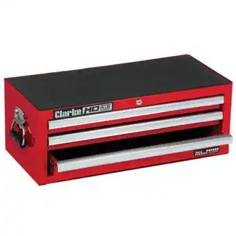 Clarke cbb203c 3 drawer step up chest