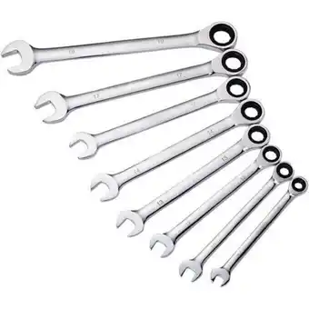 Machine Mart 8 piece combination spanner set offer