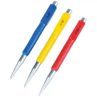 Machine Mart 3 piece nail punch set offer