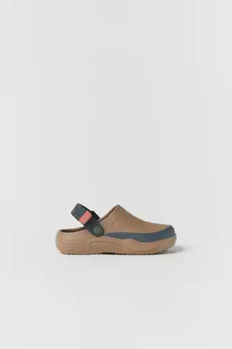 ZARA Kids/ rubberised clogs with contrast detail offer