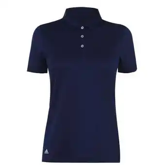 Sports Direct Adidas short sleeve golf polo shirt womens offer