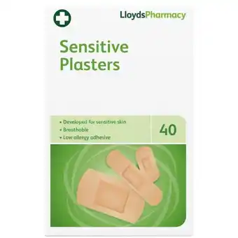 Lloyds Pharmacy Lloydspharmacy sensitive plasters offer