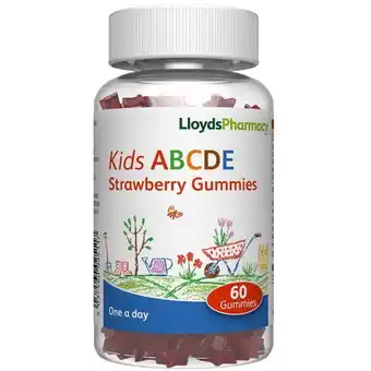 Lloyds Pharmacy Lloydspharmacy childrens abcde strawberry gummies offer