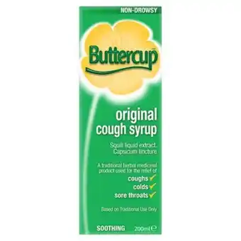 Lloyds Pharmacy Buttercup original cough syrup offer