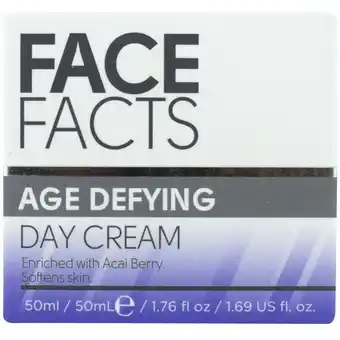 Lloyds Pharmacy Face facts age defying day cream 50ml offer