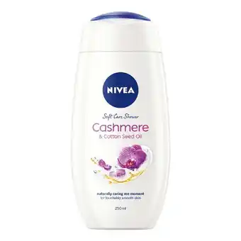 Lloyds Pharmacy Nivea cashmere & cotton seed oil shower cream offer