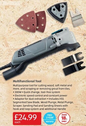 Aldi Multifunctional Tool offer