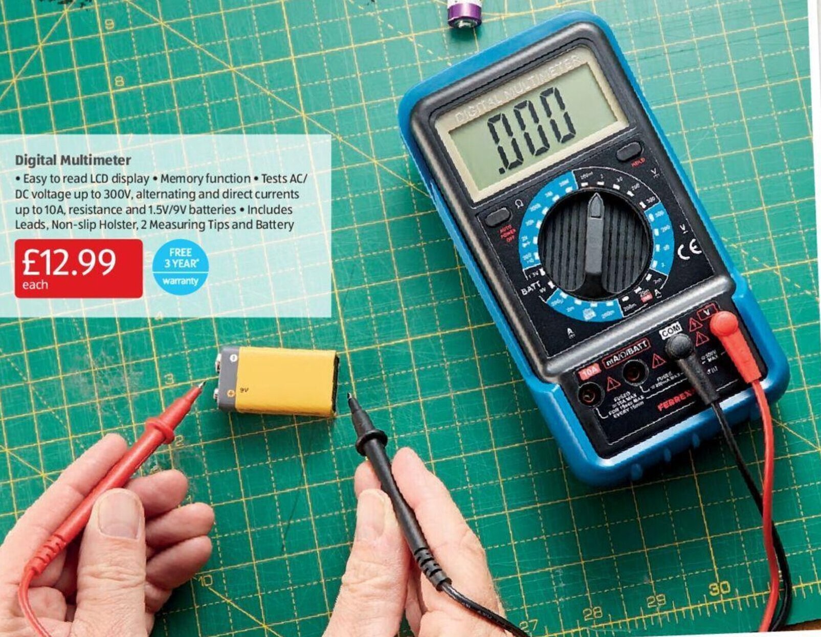 Digital Multimeter offer at Aldi