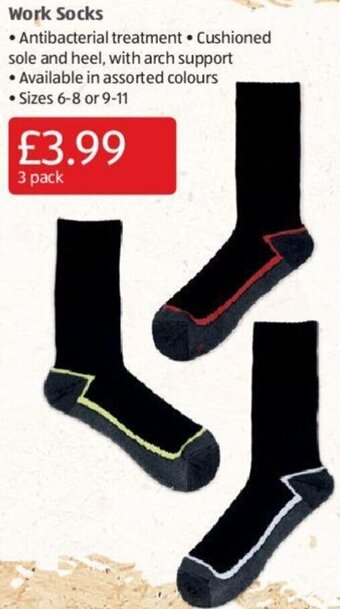 Aldi Work Socks offer