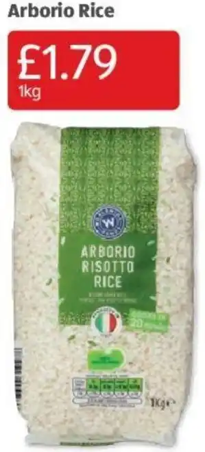 Aldi Arborio Rice 1Kg offer