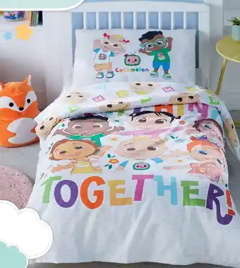 Aldi Licensed Toddler Duvet Set offer