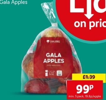 Lidl Gala Apples offer