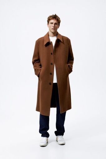 ZARA Wool blend coat offer