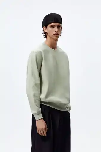 ZARA Textured sweatshirt offer