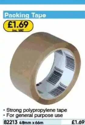 Toolstation Packing tape offer