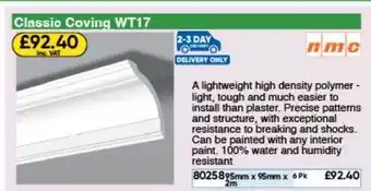 Toolstation Classic coving wt17 offer