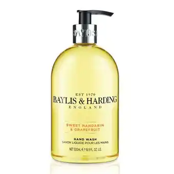 Lloyds Pharmacy Baylis & harding sweet mandarin & grapefruit hand wash offer