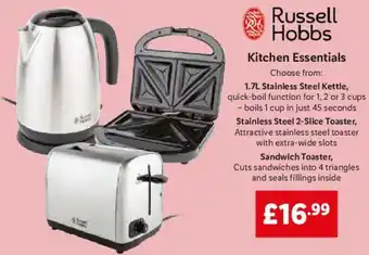 Lidl Russell Hobbs Kitchen Essentials offer