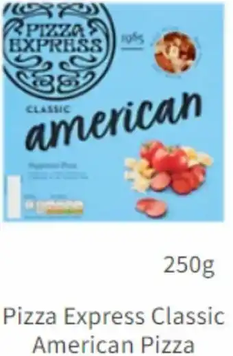 Asda Pizza Express Classic American Pizza 250g offer