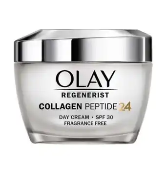 Boots Olay collagen peptide24 day face cream with spf30 50ml offer