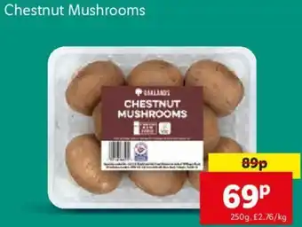 Lidl Chestnut Mushrooms 250g offer