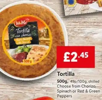 Lidl Tortilla 500g offer