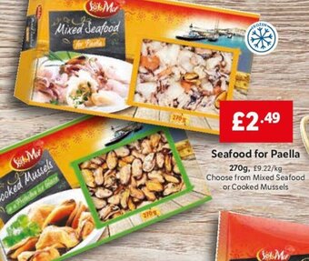 Lidl Seafood For Paella 270g offer