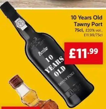 Lidl 10 Years Old Tawny Port 75cl offer