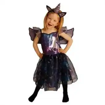Home Bargains Hallow-scream: unicorn dress & hairband - kids offer
