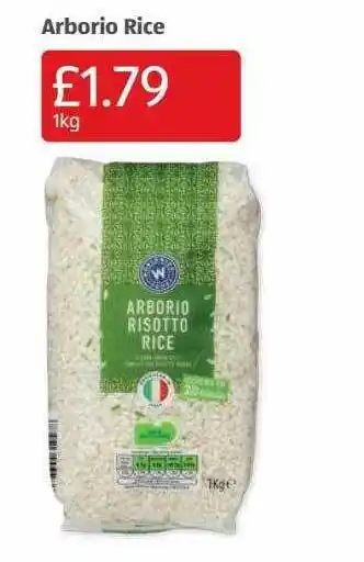 Aldi Arborio rice offer