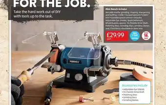 Aldi Mini bench grinder offer