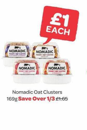 Spar Nomadic oat clusters offer