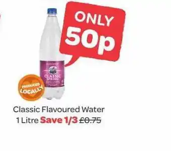 Spar Classic flavoured water offer
