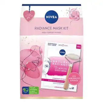 Lloyds Pharmacy Nivea radiance mask kit offer