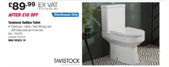 Costco Tavistock outline toilet offer