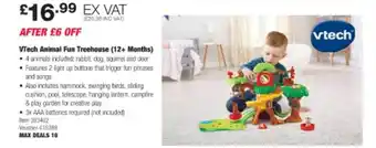 Costco Vtech animal fun treehouse (12+ months) offer