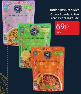 Aldi Indian Inspired Rice offer