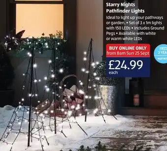 Starry Nights Pathfinder Lights