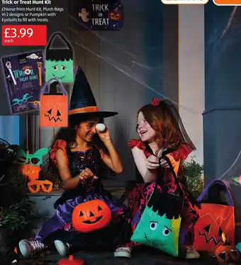 Aldi Trick Or Treat Hunt Kit offer