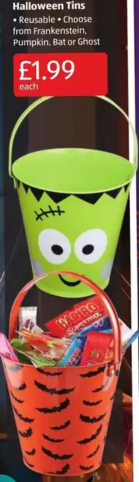 Halloween Tins