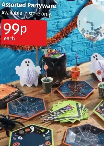 Aldi Assorted Partyware offer