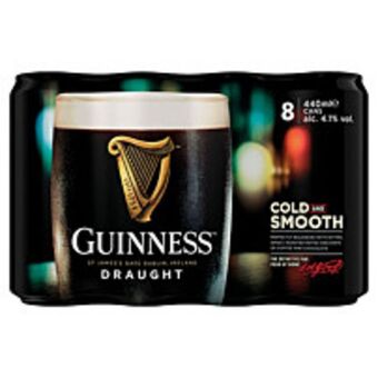 McColl's Guinness draught 8x440ml offer