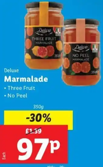Lidl Marmalade 350g offer