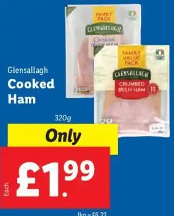 Lidl Cooked Ham 320g offer