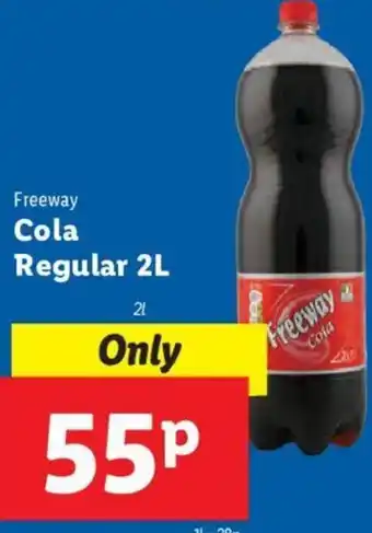 Lidl Cola Regular 2L offer